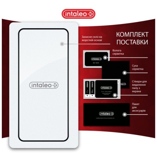 Скло захисне Intaleo Full Glue Xiaomi Redmi Note 14 4G Black (1283126599453)