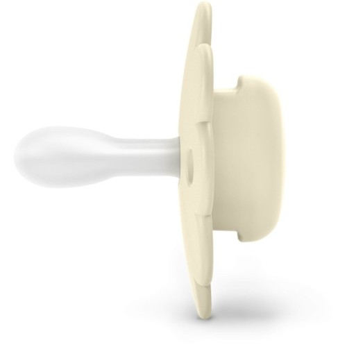 Пустушка Suavinex Wonder фізіологічна 2 шт, 0-6 місяців, світло-бежева та бежева (308404)