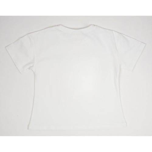 Футболка дитяча Breeze з квітами (21774-164G-cream)