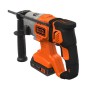 Перфоратор Black&Decker SDS-Plus,18 В, 2Ah, 1.2 Дж, 3 режими, сумка, 2.2 кг (BCD900D1S)