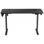 Комп'ютерний стіл GT Racer TY-1611 Black (TY-1611 (160x60x72-117) Black)