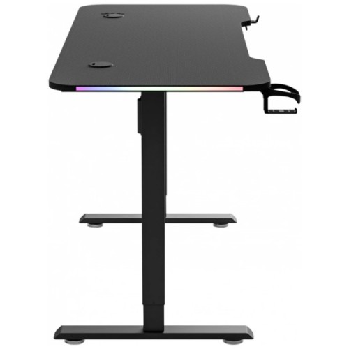 Комп'ютерний стіл GT Racer TY-1611 Black (TY-1611 (160x60x72-117) Black)