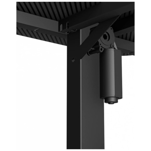 Комп'ютерний стіл GT Racer TY-1611 Black (TY-1611 (160x60x72-117) Black)