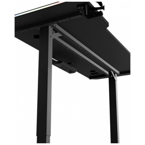 Комп'ютерний стіл GT Racer TY-1611 Black (TY-1611 (160x60x72-117) Black)