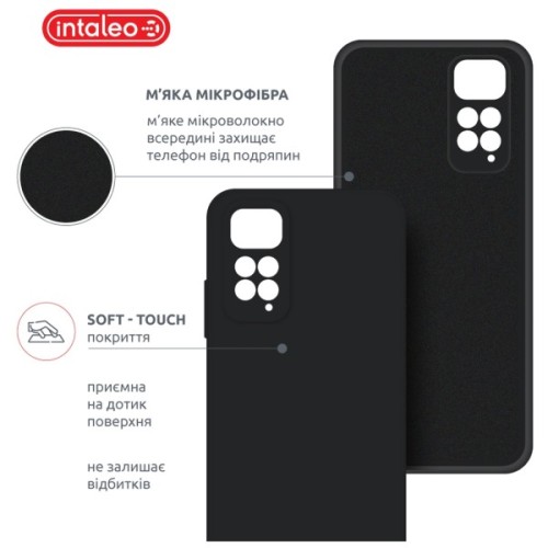 Чохол до мобільного телефона Intaleo SoftShell Xiaomi Redmi Note 11 Black (1283126529887)