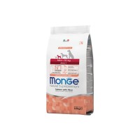 Сухий корм для собак Monge Dog Mini Adult лосось, рис 2.5 кг (8009470011570)