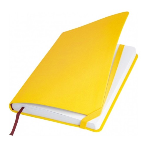 Книга записна Optima Vivella А5 128 аркушів лінія жовтий (O27104-05)