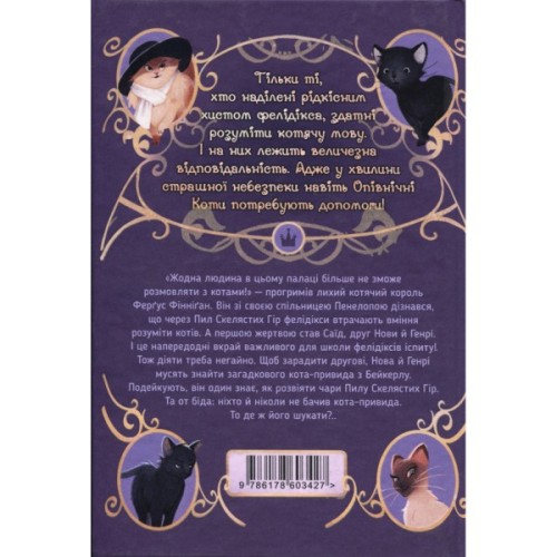 Книга Опівнічні Коти. Кіт-привид із Бейкерлу. Книга 4 - Барбара Лабан Видавництво РМ (9786178603427)