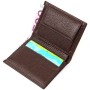 Гаманець Bond Accessories З натуральної шкіри Коричневий (21993)