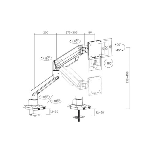 Кронштейн OfficePro MA601B