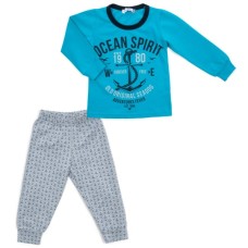 Піжама дитяча Matilda з якорями (12129-2-116B-blue)