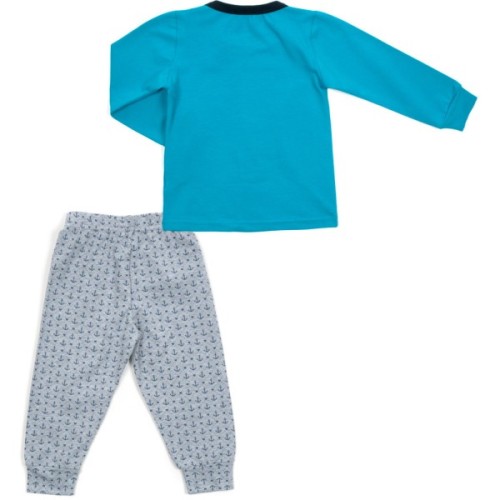 Піжама дитяча Matilda з якорями (12129-2-116B-blue)