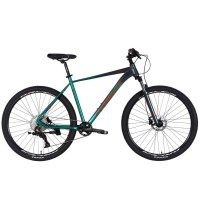 Велосипед Formula 29" ZEPHYR 1.0 HDD рама-21" AL 2026 темно-сріблястий з зеленим (OPS-FR-29-453)