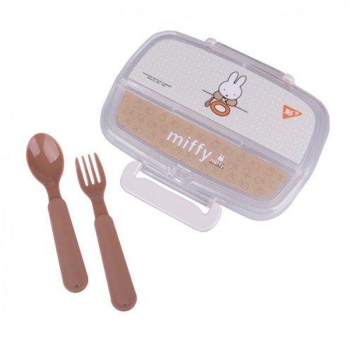 Ланч-бокс дитячий Yes Miffy 750 мл з приладдям (708372)