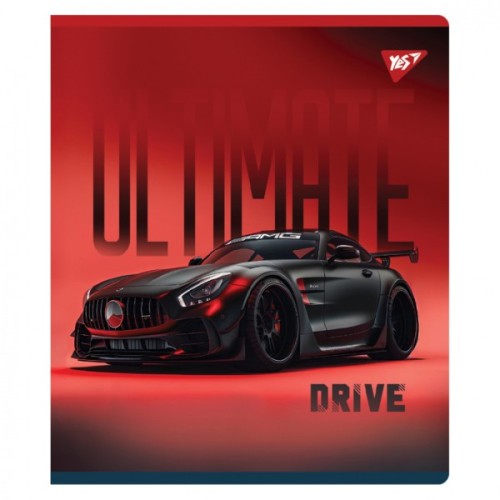 Зошит Yes Ultimate drive А5 24 аркушів клітинка (767541)