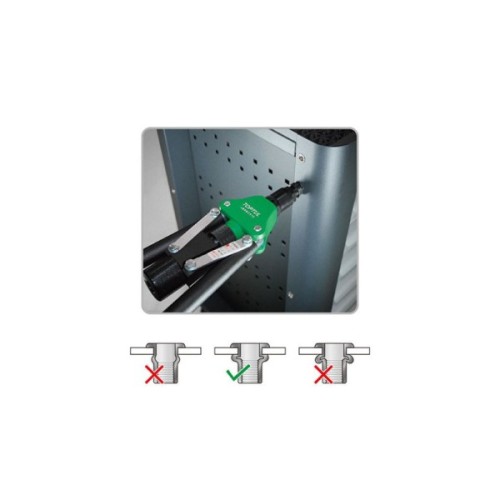 Заклепувальник Toptul для різьбових заклепок M5,M6,M8,M10,M12 (JBBB0512)