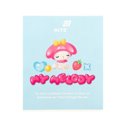 Зошит Kite Hello Kitty and Friends, 24 аркуша, клітинка (HK26-238-2)