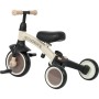 Дитячий велосипед QPlay Stager 3 в 1 з ручкою, біговел, Beige-Brown (T80STAGERBeigeBrown)