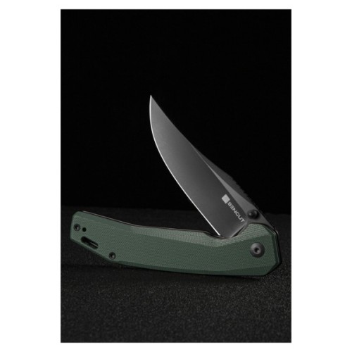 Ніж Sencut Vornix, Green G10, Black Stonewash (S25038-1)