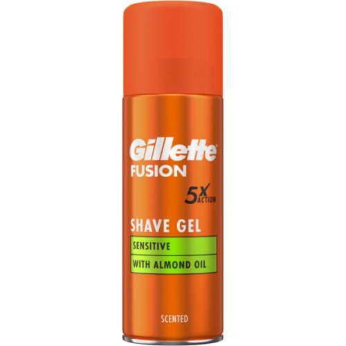 Гель для гоління Gillette Fusion Для чутливої шкіри 75 мл (7702018464876)