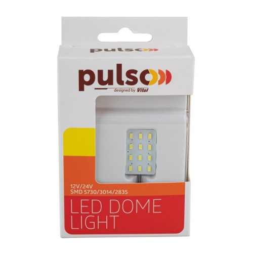 Автолампа PULSO LED/12 SMD-3014/9-18v/300Lm (LP-64050)