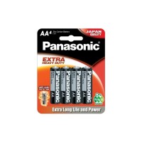 Батарейка AA (R6) Extra Heavy Duty вугільно-цинкова 4pcs Blister Panasonic (R6NPT/4B)