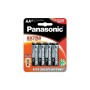 Батарейка AA (R6) Extra Heavy Duty вугільно-цинкова 4pcs Blister Panasonic (R6NPT/4B)