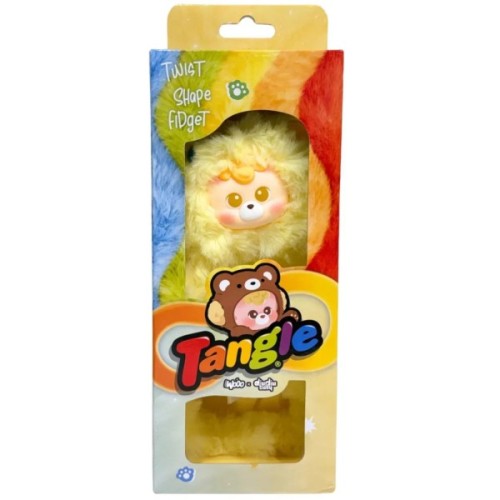 М'яка іграшка Tangle з кільцем diudiu baby Furry Bear Honey Butter (HWTANGLE02D01-YD02)