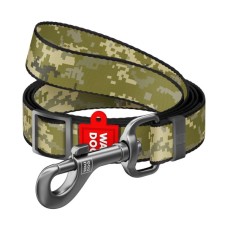 Повідець для собак WAUDOG Nylon "Мілітарі" S Ш 15 мм Д 152-183 см (370-4026)