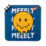 Блокнот Yes 110x110 мм 80 аркушів на cпіралі Melt smile клітинка (151815)