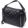 Сумка Vintage З натуральної шкіри Чорна (22667)