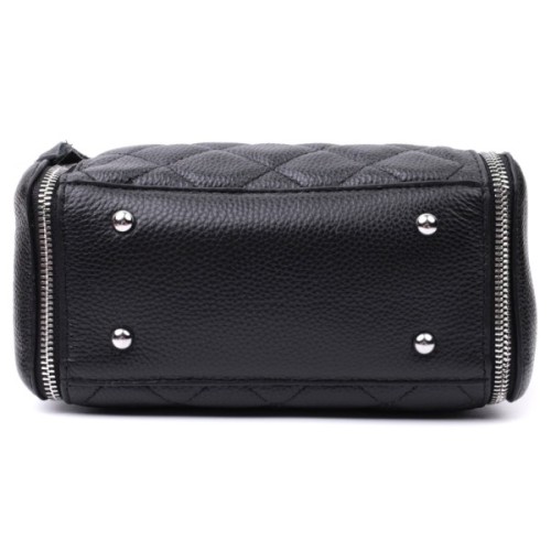 Сумка Vintage З натуральної шкіри Чорна (22667)