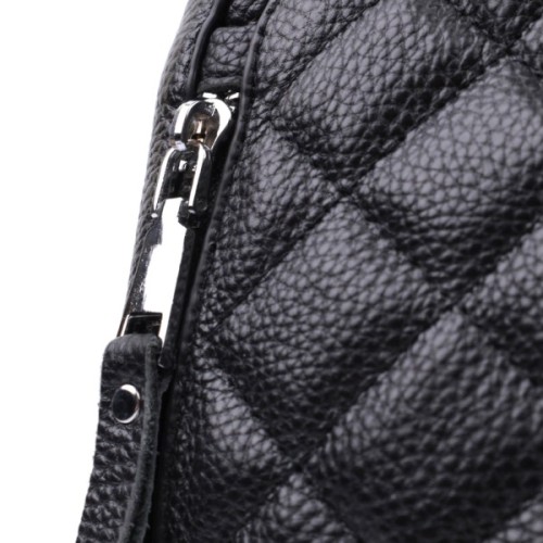 Сумка Vintage З натуральної шкіри Чорна (22667)