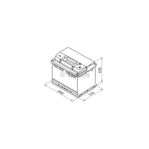 Акумулятор автомобільний Bosch 61А (0 092 S50 040)