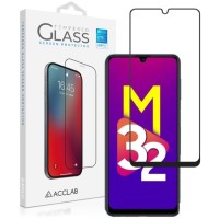 Скло захисне ACCLAB Full Glue Samsung M32 Black (1283126513787)