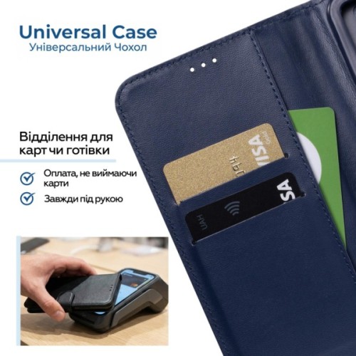 Чохол до мобільного телефона XoKo Book Universal Smartphone 6.0-6.2" Red (XK-UNCS-RD62)