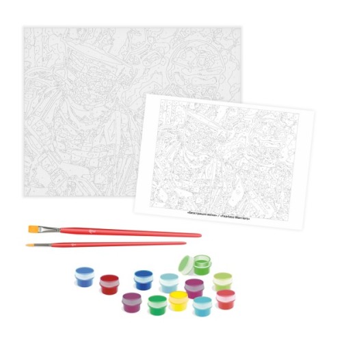 Картина по номерам Rosa Безстрашні воїн 35 х 45 см (4823098530831)