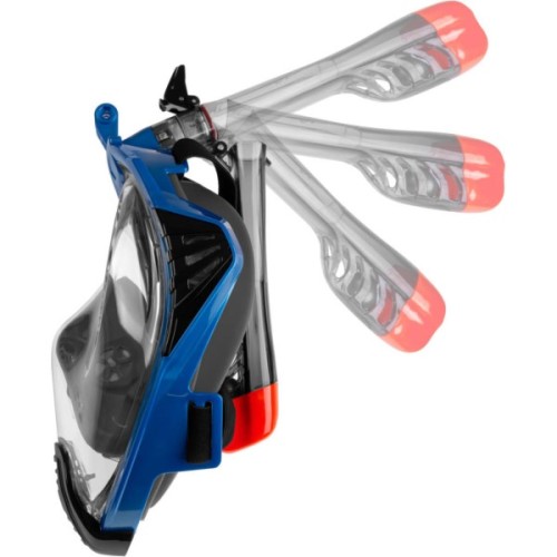 Маска для плавання Aqua Speed Drift 9930 чорний, синій 249-10 S/M (5908217699305)