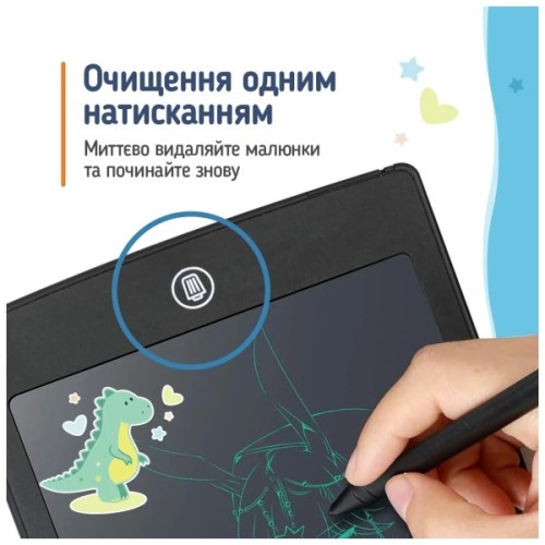 Планшет для малювання ColorWay LCD Writing Tablet 8.5 (CW-WT8BK)