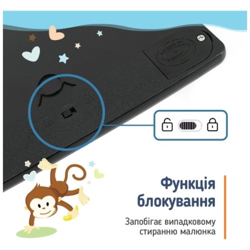 Планшет для малювання ColorWay LCD Writing Tablet 8.5 (CW-WT8BK)