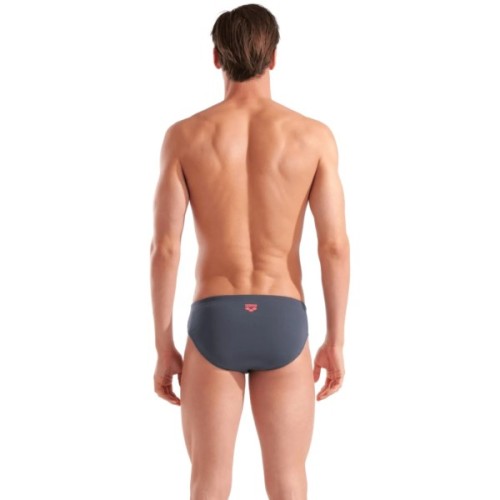 Плавки Arena Poseidonia Swim Briefs 009075-504 сірий, рожевий 80 (3468337621942)