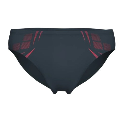 Плавки Arena Poseidonia Swim Briefs 009075-504 сірий, рожевий 80 (3468337621942)