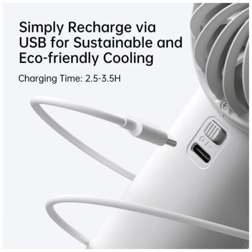 Вентилятор Jisulife Handheld Fan Life 4 (3600mAh) Grey