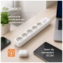 Мережевий фільтр живлення ColorWay CCA-3G1MM 5 розеток, 2m White (CW-PSEA1052W)