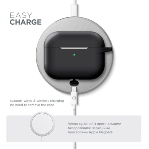 Чохол для навушників Armorstandart Hang Case For Apple Airpods Pro Black (ARM56055)