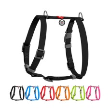 Шлея для собак WAUDOG Waterproof Н-подібна анатомічна L чорна (32631)