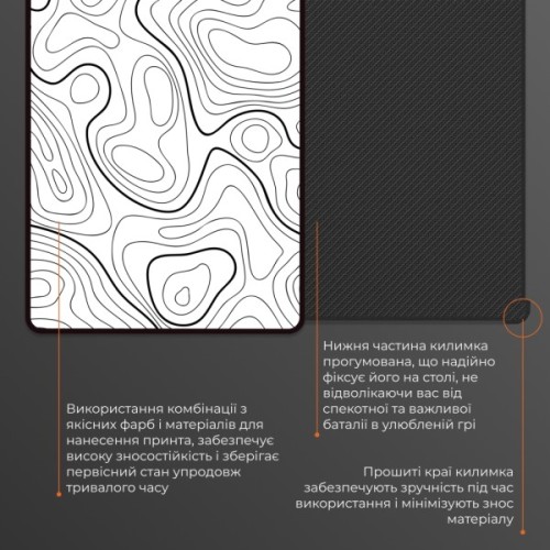 Килимок для мишки GamePro Speed/Control White (MP275AW)