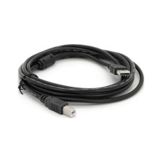 Кабель для принтера USB 2.0 AM/BM 3.0m ferrite black Voltronic (YT-AM/BM-3.0B)