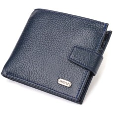 Гаманець Canpellini З натуральної шкіри Синій (21879)