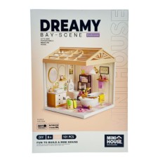 Конструктор Mini House румбокс серії Інтер'єр – Ванна кімната (світло) (8009) Конструктор Mini House румбокс серії Інтер'єр – Ванна кімната (світло) (8009)